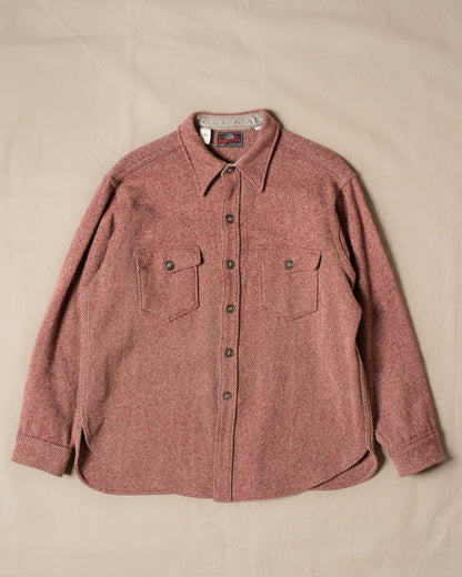 Vintage Select Twill wool button down shirt