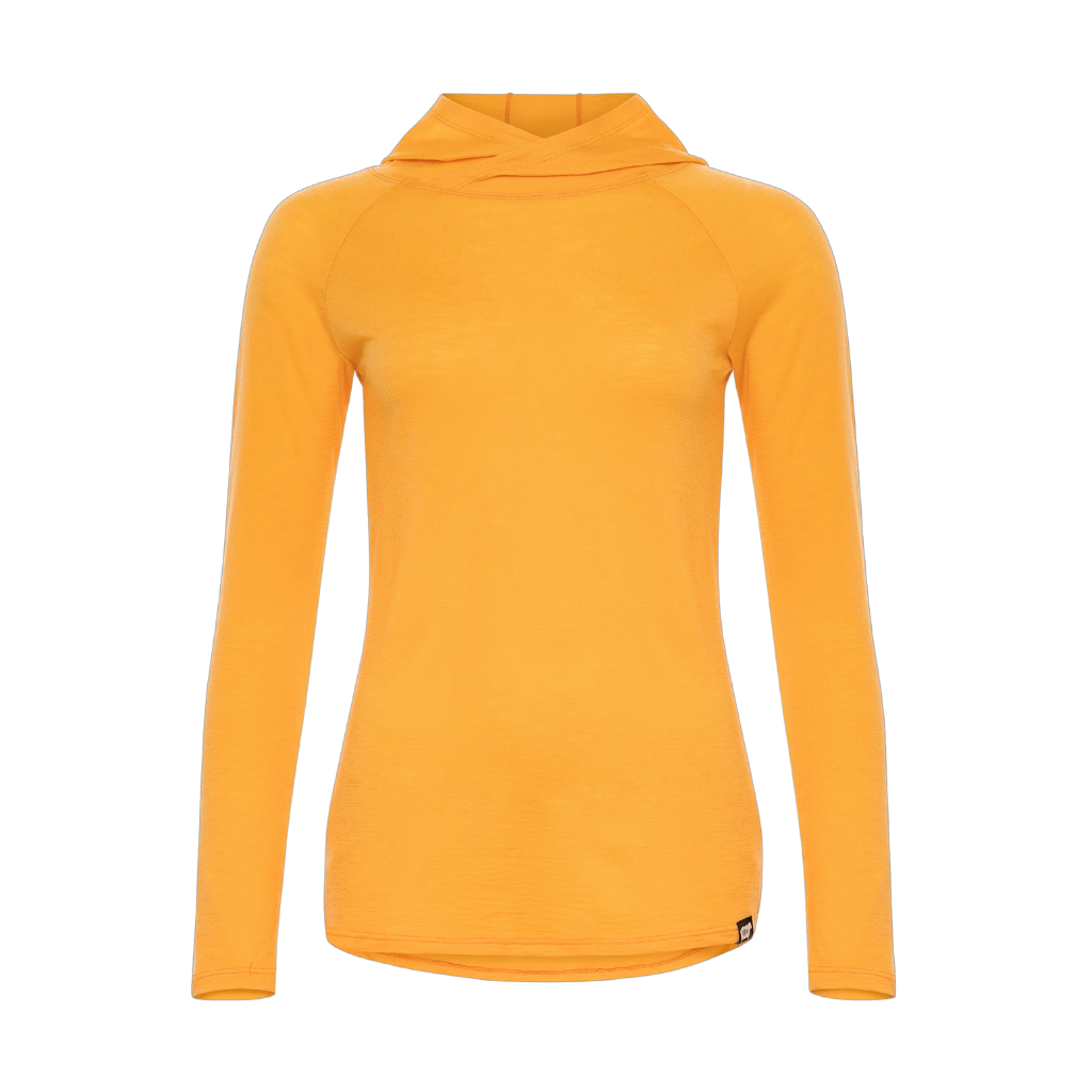 Women's Nuyarn® Merino Lightweight Hoodie in yellow