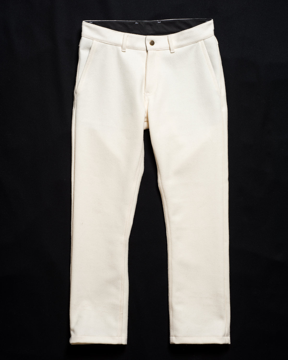 White-out Tracker Pants 100% White wool
