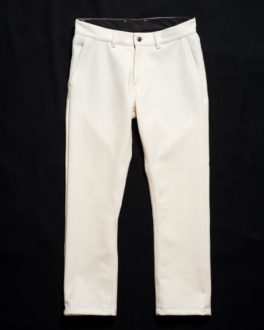 White-out Tracker Pants 100% White wool