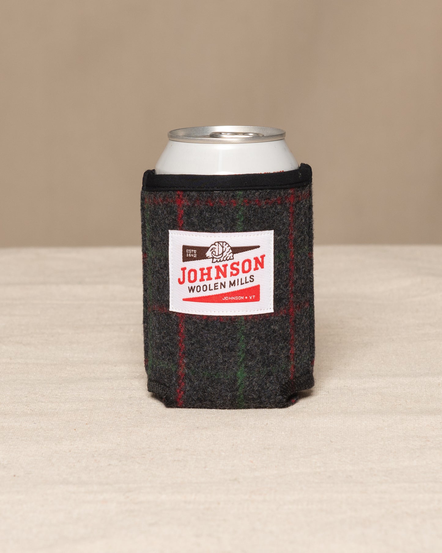Wool Koozie Adirondack Plaid