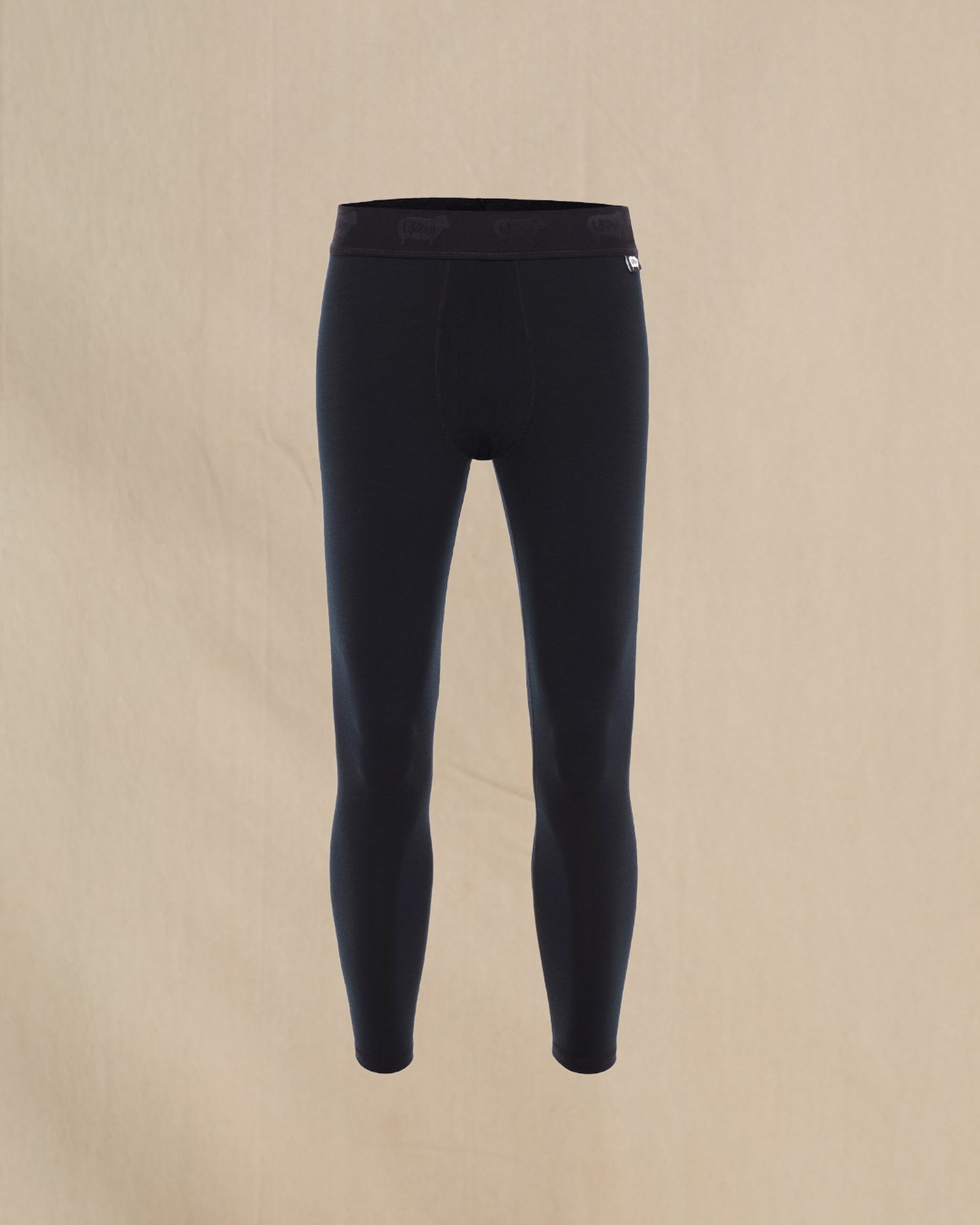 Wuru Men's Tech Full Length Baselayer Pant Black