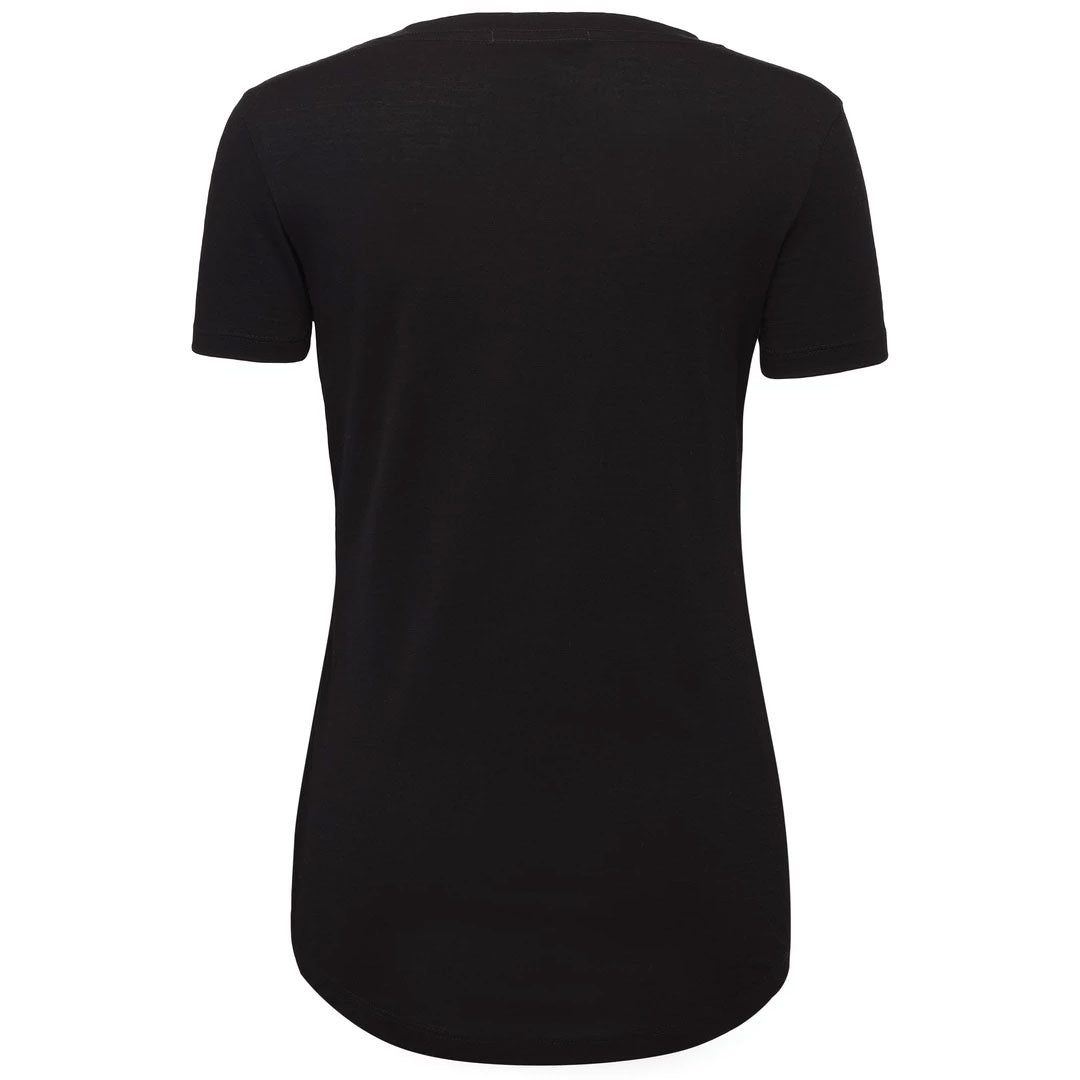 Women's Nuyarn® Merino Wool Short Sleeve Shirt back side