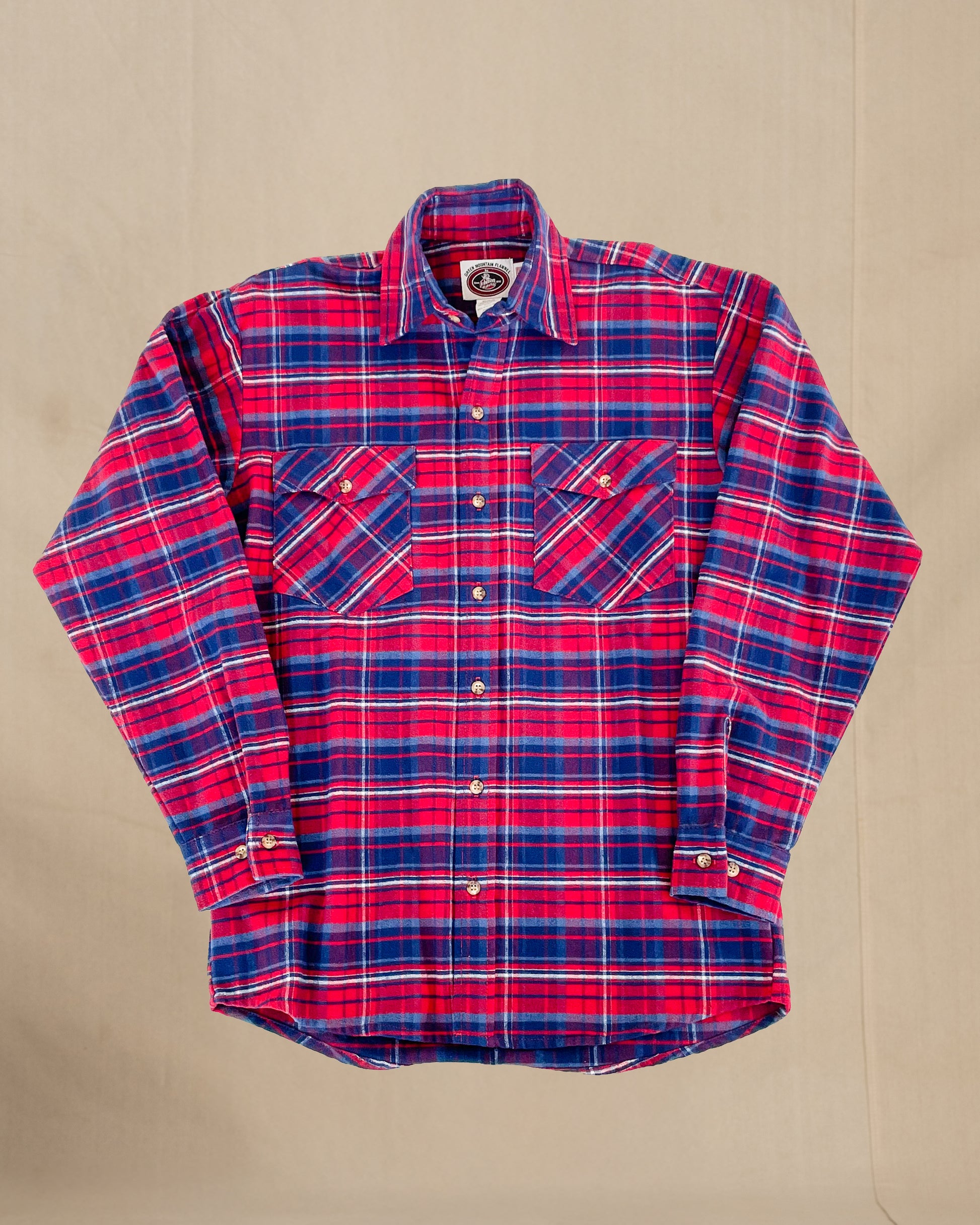 Flannel Men's Button shirt, Old Glory