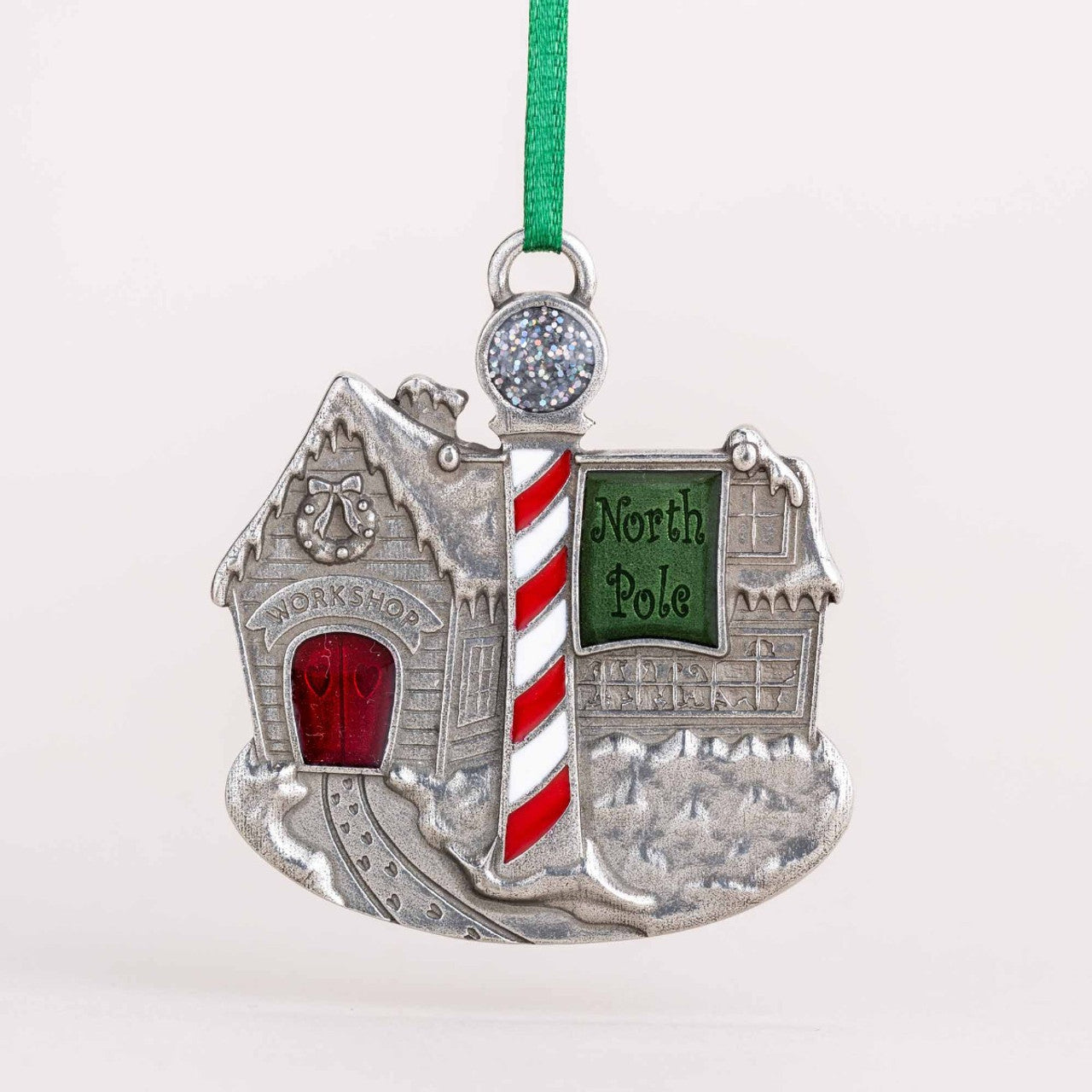 Danforth - Chiave Di Babbo Natale In Peltro - Ornamento Natalizio Fatto A Mano 10,2 Cm In Scatola Regalo - Prodotto Negli USA