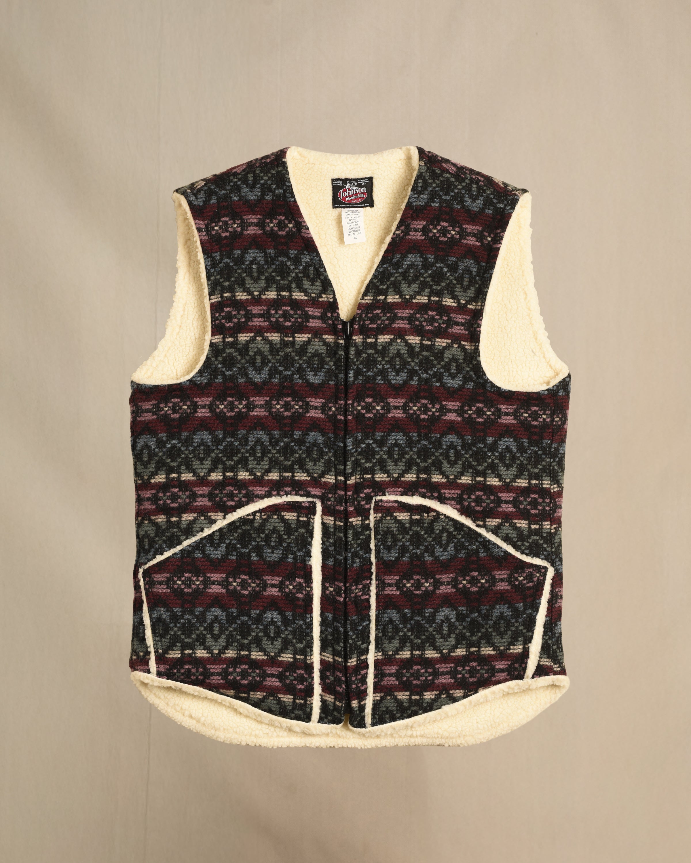 Johnson Woolen Mills ウール ベスト Sherpa Lined Vest – Johnson Woolen Mills