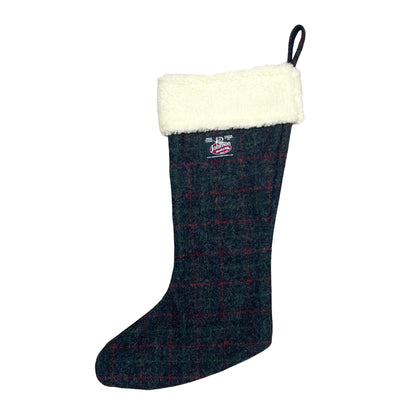 Adirondack plaid Christmas stocking 