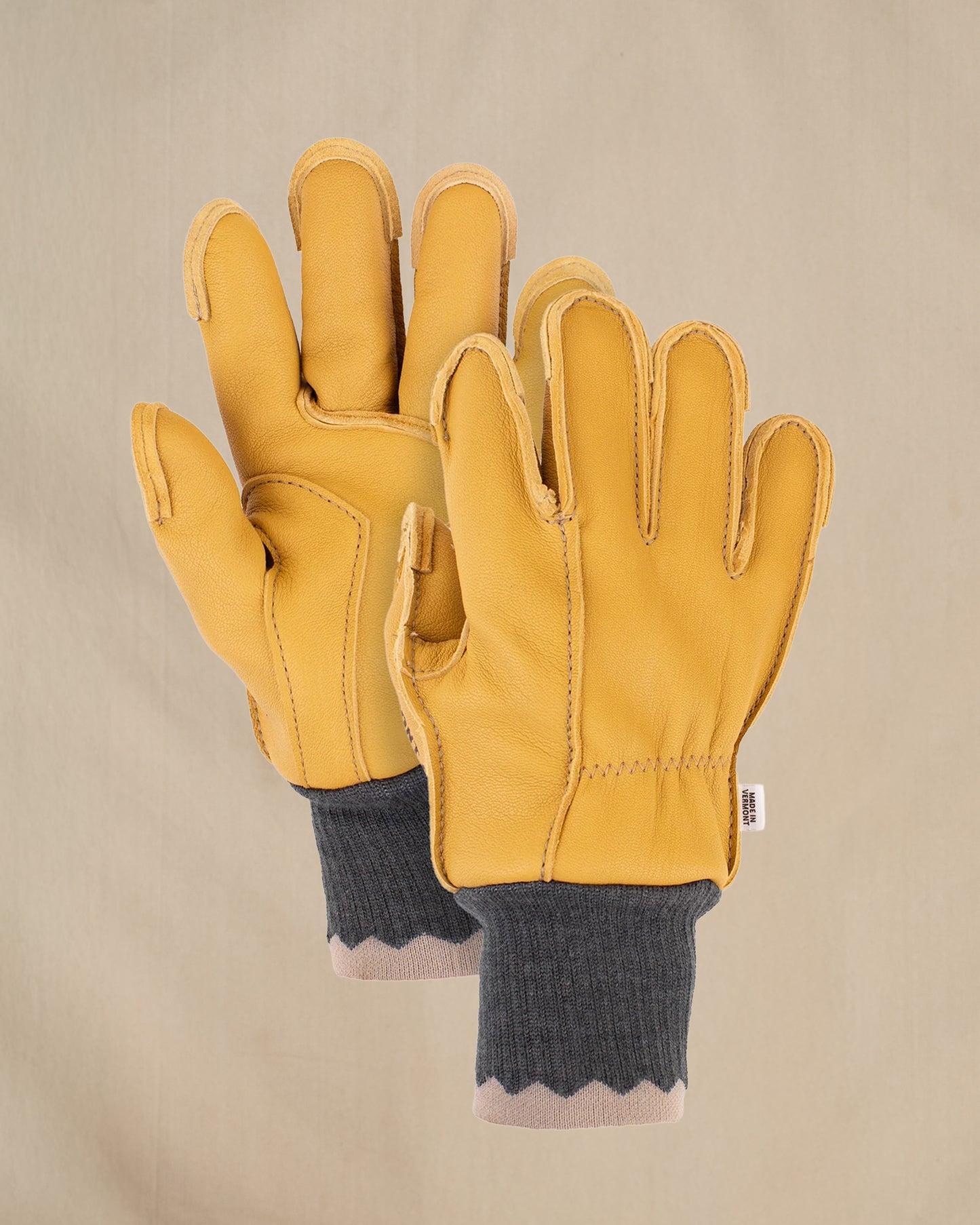 Vermont Glove tuttle glove with sage cuff