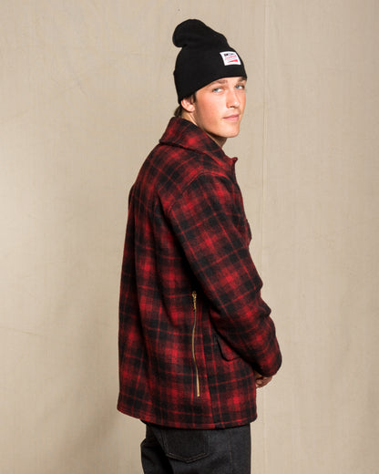 Vintage select plaid wool mackinaw