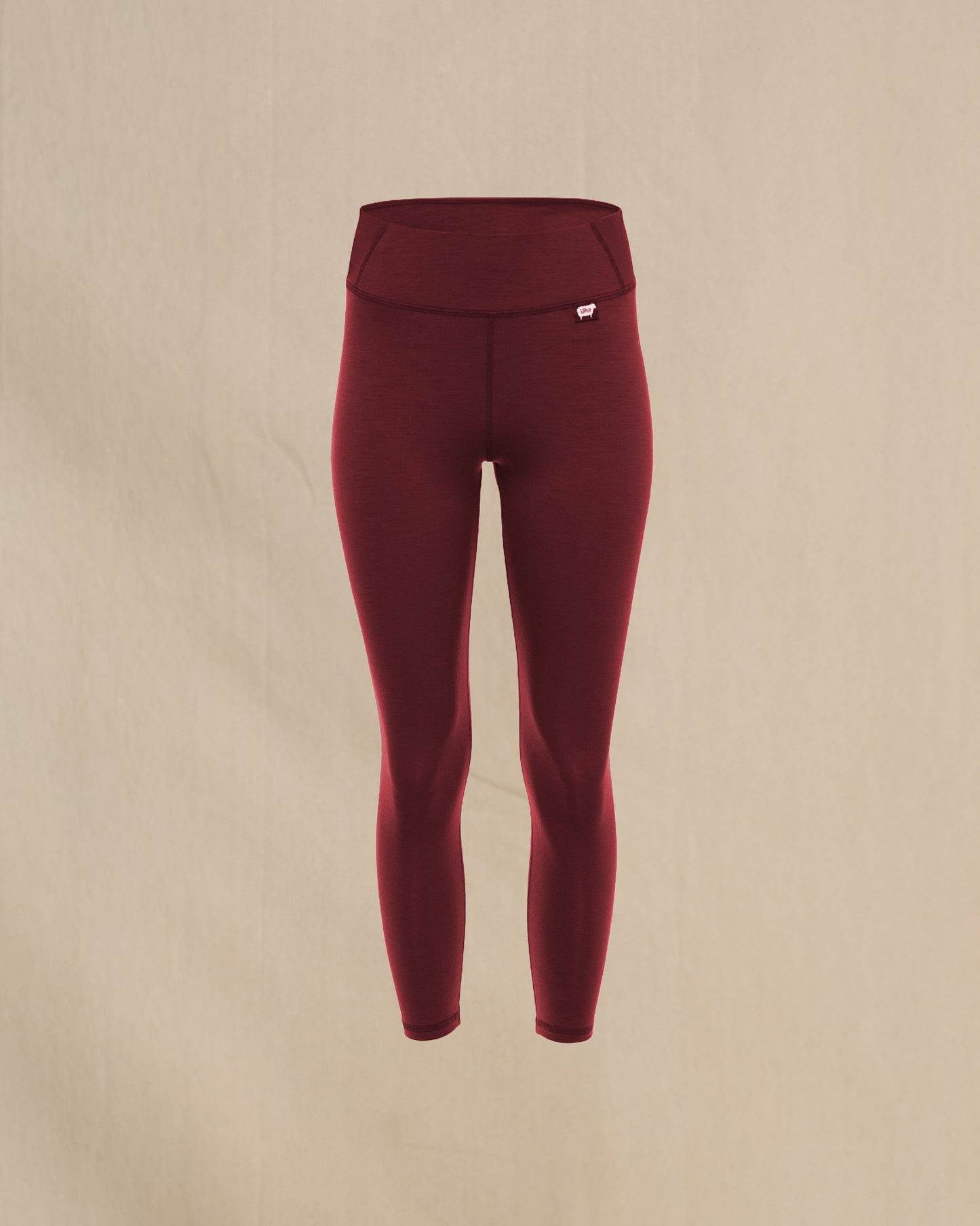 Women's Nuyarn® Merino Wool 7/8 Tech Baselayer Pant 2.0 in red