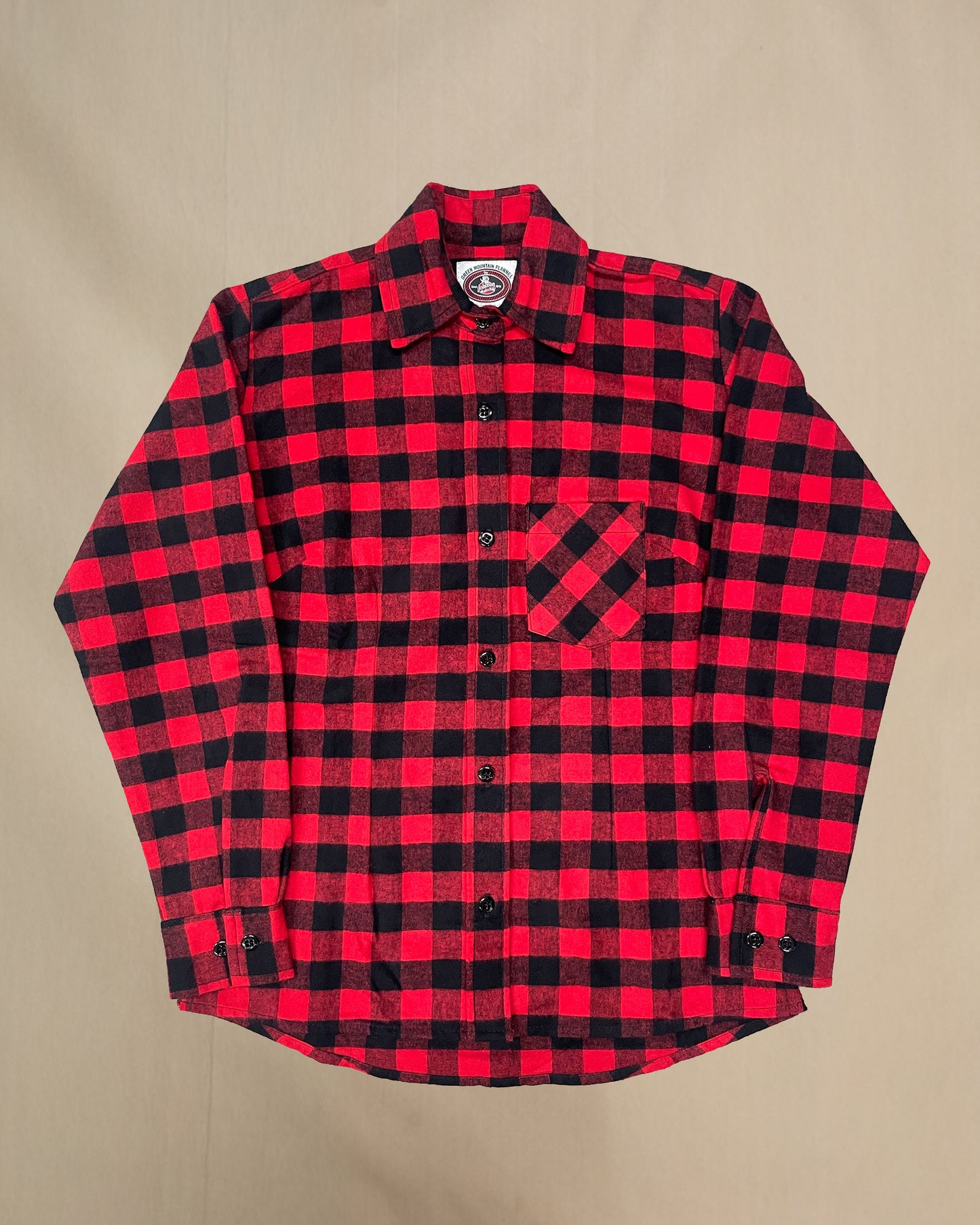Women's Flannel Button Shirt
