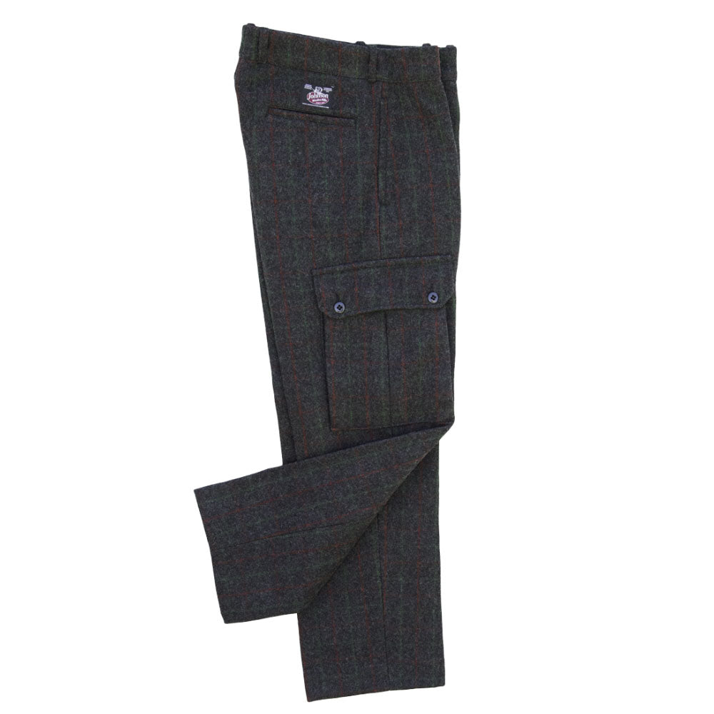 Adirondack Plaid Wool Cargo Pants – Johnson Woolen Mills