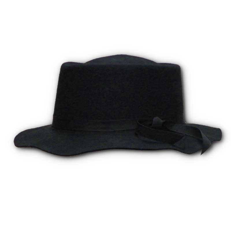 Johnson Woolen Mills 100% Wool Crusher Hat Black / M - 7 1/8
