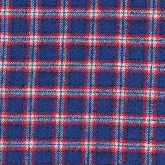 Green Mountain Flannel fabric - Americana - red, white, blue plaid