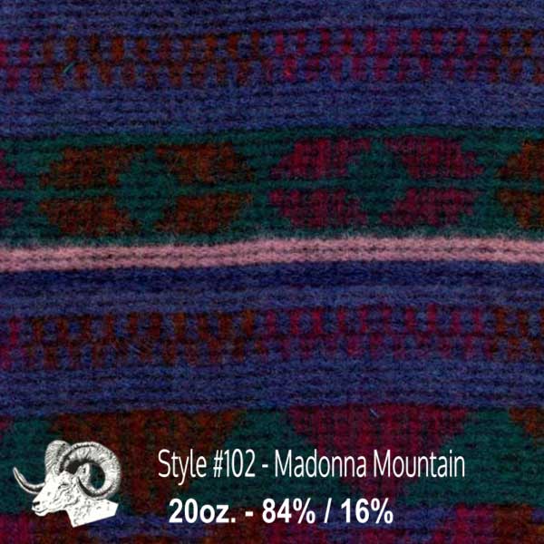 Wool Swatch - 102 - Madonna Mountain