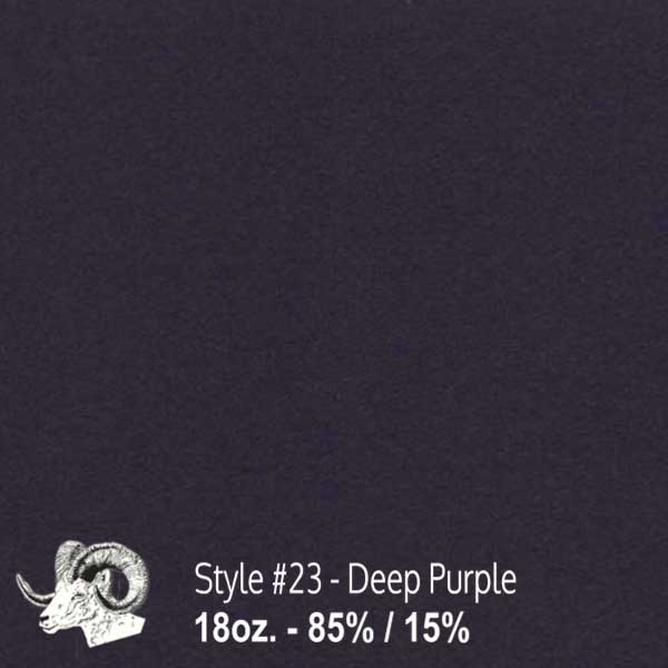 Wool Swatch - 23 - Deep Purple