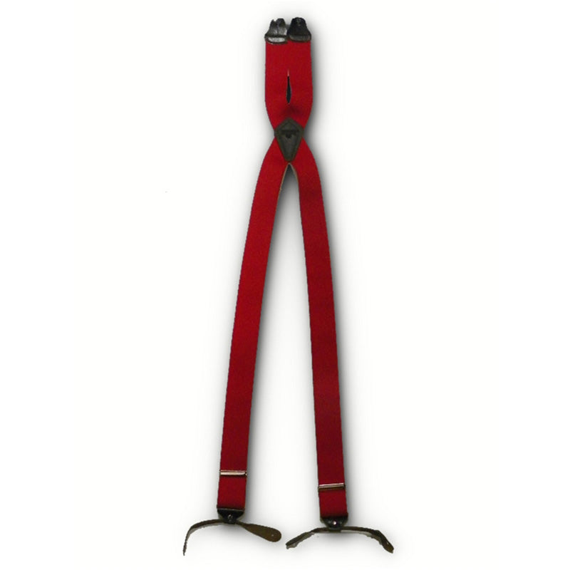 Suspenders Red, with adjustable straps & buttons snaps